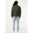 Jacheta barbati, 2509E17142, iqoniq, 81x72x1 cm, Poliester, Kaki, 3XL
