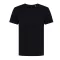 Tricou la baza gatului, Dama, maneca scurta, iqoniq, 2401E13037, Bumbac, Negru, S