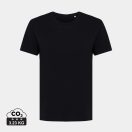 Tricou la baza gatului, Dama, maneca scurta, iqoniq, 2401E13040, Bumbac, Negru, XXL