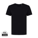 Tricou la baza gatului, Dama, maneca scurta, iqoniq, 2401E13041, Bumbac, Negru, XXS