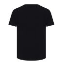 Tricou la baza gatului, Dama, maneca scurta, iqoniq, 2401E13041, Bumbac, Negru, XXS