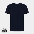 Tricou la baza gatului, Dama, maneca scurta, iqoniq, 2401E13045, Bumbac, Albastru navy, S