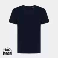   Tricou la baza gatului, Dama, maneca scurta, iqoniq, 2401E13045, Bumbac, Albastru navy, S