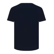  Tricou la baza gatului, Dama, maneca scurta, iqoniq, 2401E13045, Bumbac, Albastru navy, S