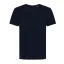 Tricou la baza gatului, Dama, maneca scurta, iqoniq, 2401E13046, Bumbac, Albastru navy, XL