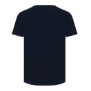 Tricou la baza gatului, Dama, maneca scurta, iqoniq, 2401E13049, Bumbac, Albastru navy, XXS