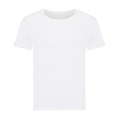   Tricou la baza gatului, Dama, maneca scurta, iqoniq, 2401E13052, Bumbac, Alb, S