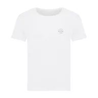   Tricou la baza gatului, Dama, maneca scurta, iqoniq, 2401E13057, Bumbac, Alb, 3XL