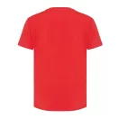 Tricou la baza gatului, Dama, maneca scurta, iqoniq, 2401E13060, Bumbac, Rosu luscious, S