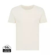  Tricou la baza gatului, Dama, maneca scurta, iqoniq, 2401E13066, Bumbac, Crem naturraw, M