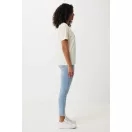 Tricou la baza gatului, Dama, maneca scurta, iqoniq, 2401E13066, Bumbac, Crem naturraw, M