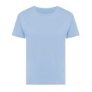 Tricou cu maneca scurta, la baza gatului, Casual, Femei, iqoniq, 2410E19616, Bumbac, Portocaliu sky, L