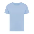 Tricou cu maneca scurta, la baza gatului, Casual, Femei, iqoniq, 2410E19617, Bumbac, Portocaliu sky, M