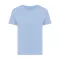 Tricou cu maneca scurta, la baza gatului, Casual, Femei, iqoniq, 2410E19618, Bumbac, Portocaliu sky, S