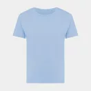 Tricou cu maneca scurta, la baza gatului, Casual, Femei, iqoniq, 2410E19618, Bumbac, Portocaliu sky, S