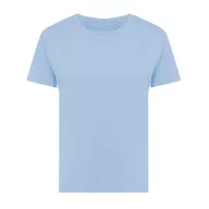   Tricou cu maneca scurta, la baza gatului, Casual, Femei, iqoniq, 2410E19618, Bumbac, Portocaliu sky, S
