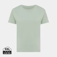   Tricou la baza gatului, Dama, maneca scurta, iqoniq, 2401E13074, Bumbac, Verde ice, S