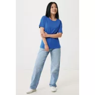 Tricou, Femei, 2502E10492, iqoniq, Bumbac, Albastru royal, M