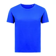   Tricou, Femei, 2502E10496, iqoniq, Bumbac, Albastru royal, XXL