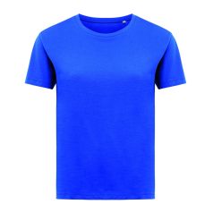   Tricou, Femei, 2502E10496, iqoniq, Bumbac, Albastru royal, XXL