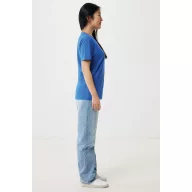   Tricou, Femei, 2502E10496, iqoniq, Bumbac, Albastru royal, XXL