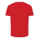 Tricou cu maneca scurta, la baza gatului, Casual, Femei, iqoniq, 2410E19582, Bumbac, Rosu, M