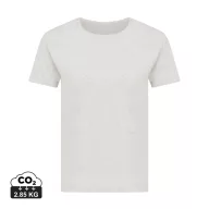   Tricou la baza gatului, Dama, maneca scurta, iqoniq, 2401E13079, Bumbac, Gri light, L