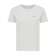   Tricou la baza gatului, Dama, maneca scurta, iqoniq, 2401E13084, Bumbac, Gri light, XXL