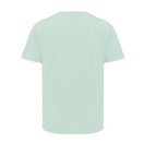 Tricou cu maneca scurta, la baza gatului, Casual, Femei, iqoniq, 2410E19602, Bumbac, Verde mint, L