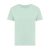 Tricou cu maneca scurta, la baza gatului, Casual, Femei, iqoniq, 2410E19608, Bumbac, Verde mint, XXS