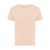 Tricou cu maneca scurta, la baza gatului, Casual, Femei, iqoniq, 2410E19610, Bumbac, Portocaliu peach, M