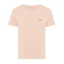 Tricou cu maneca scurta, la baza gatului, Casual, Femei, iqoniq, 2410E19611, Bumbac, Portocaliu peach, S