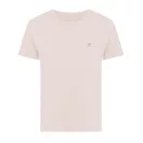 Tricou cu maneca scurta, la baza gatului, Casual, Femei, iqoniq, 2410E19589, Bumbac, Roz cloud, M
