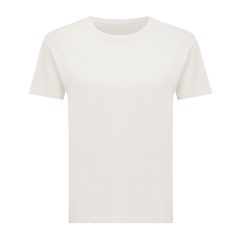 Tricou, Femei, 2502E10485, iqoniq, Bumbac, Alb ivory, S