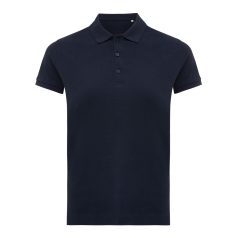   Tricou polo, Femei, 2502E10602, iqoniq, Bumbac, Albastru navy, XS