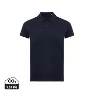   Tricou polo, Femei, 2502E10605, iqoniq, Bumbac, Albastru navy, 3XL