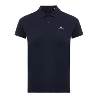   Tricou polo, Femei, 2502E10605, iqoniq, Bumbac, Albastru navy, 3XL