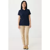   Tricou polo, Femei, 2502E10605, iqoniq, Bumbac, Albastru navy, 3XL