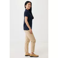   Tricou polo, Femei, 2502E10605, iqoniq, Bumbac, Albastru navy, 3XL