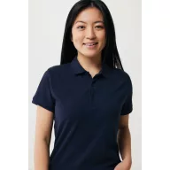   Tricou polo, Femei, 2502E10605, iqoniq, Bumbac, Albastru navy, 3XL