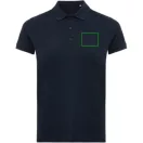 Tricou polo, Femei, 2502E10605, iqoniq, Bumbac, Albastru navy, 3XL