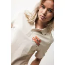 Tricou polo, Femei, 2502E10613, iqoniq, Bumbac, Alb recycled, L