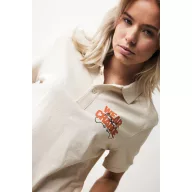   Tricou polo, Femei, 2502E10613, iqoniq, Bumbac, Alb recycled, L