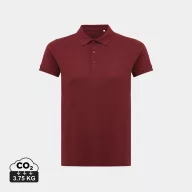 Tricou polo, Femei, 2502E10559, iqoniq, Bumbac, Burgundy, XS