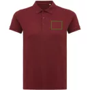 Tricou polo, Femei, 2502E10559, iqoniq, Bumbac, Burgundy, XS
