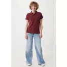 Tricou polo, Femei, 2502E10559, iqoniq, Bumbac, Burgundy, XS