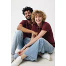 Tricou polo, Femei, 2502E10559, iqoniq, Bumbac, Burgundy, XS