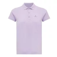   Tricou polo, Femei, 2502E10591, iqoniq, Bumbac, Violet lavender, L