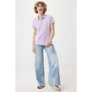 Tricou polo, Femei, 2502E10591, iqoniq, Bumbac, Violet lavender, L