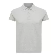 Tricou polo, Femei, 2502E10583, iqoniq, Bumbac, Gri, L